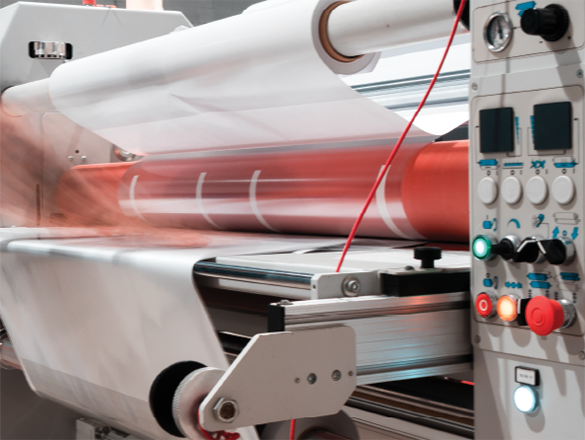 Laminating coupon image